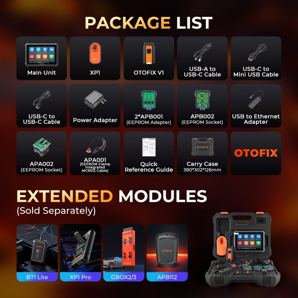 OTOFIX IM1 package list