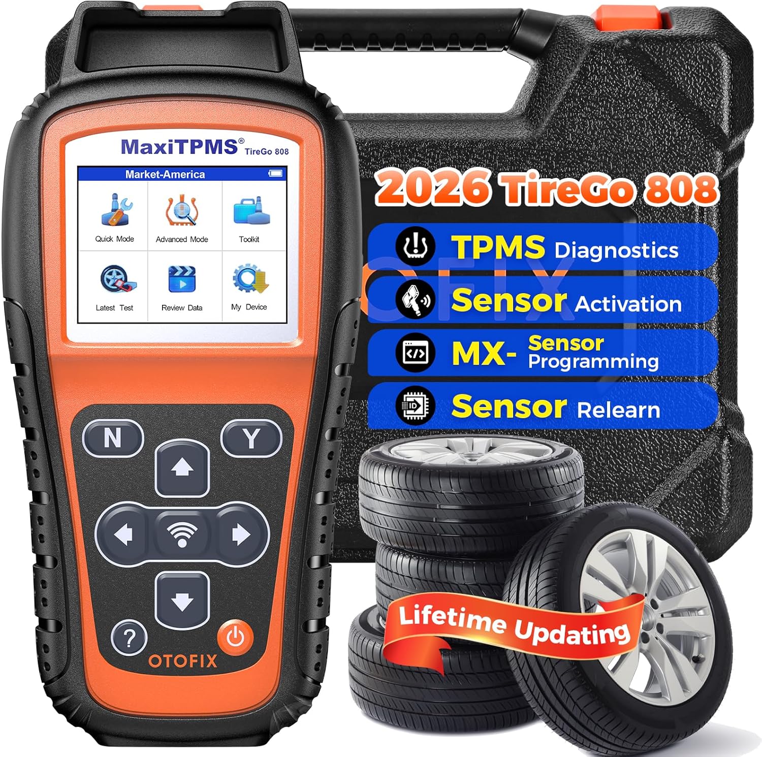 🎁 OTOFIX TireGO 808 TPMS Programming Tool (100% off) Main image