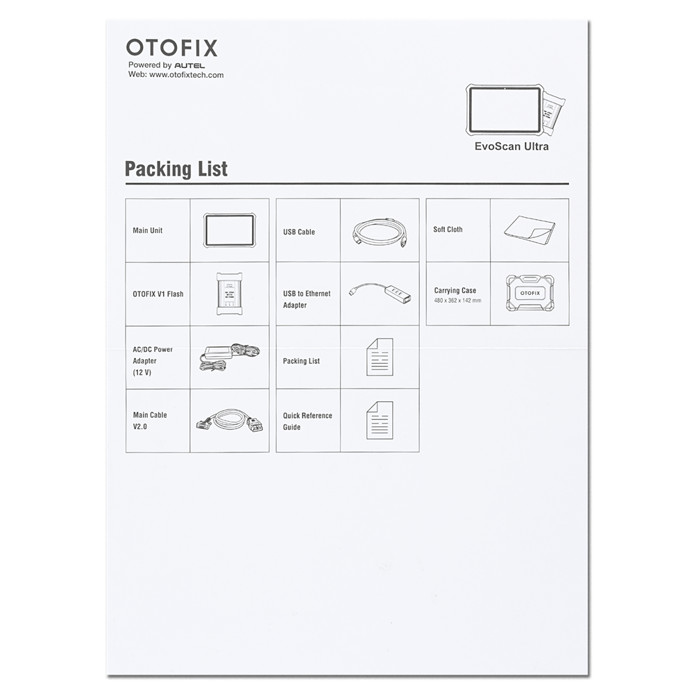 OTOFIX EvoScan Ultras Advanced Diagnostic Scan Tool